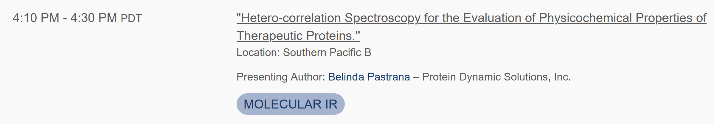 FACCS SciX 2026 Session 1