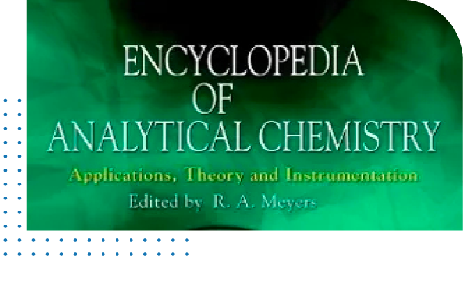 Encyclopedia of Analytical Chemistry on top of green background